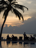 Sunset on Meeru Island